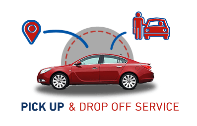 Pickup and drop off service